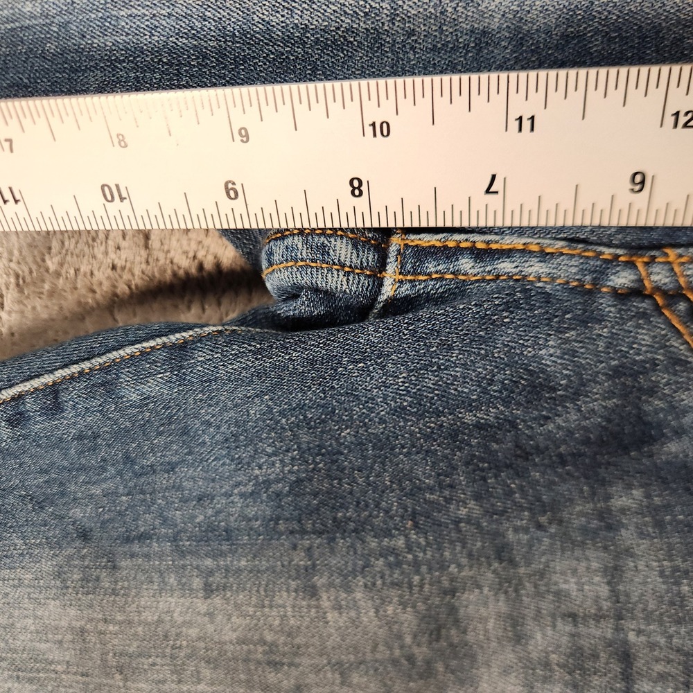 Levi's 721 Jeans Women's W27 Blue High Rise Skinny Medium Wash Distressed - Picture 3 of 14